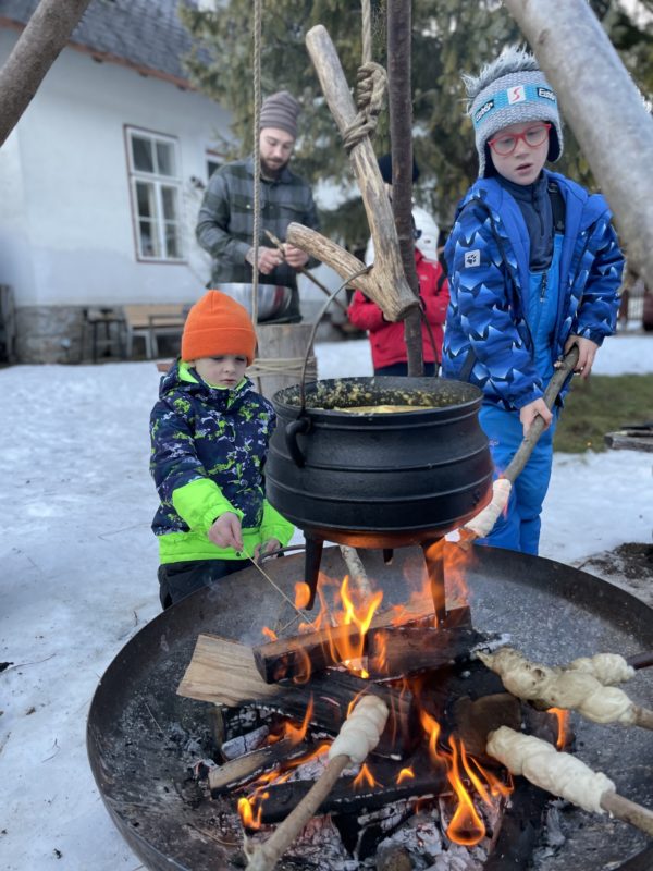 winter Wildnis wilderness camps