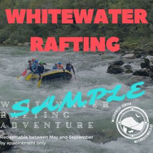 WHITEWATER RAFTING TOUR VOUCHER