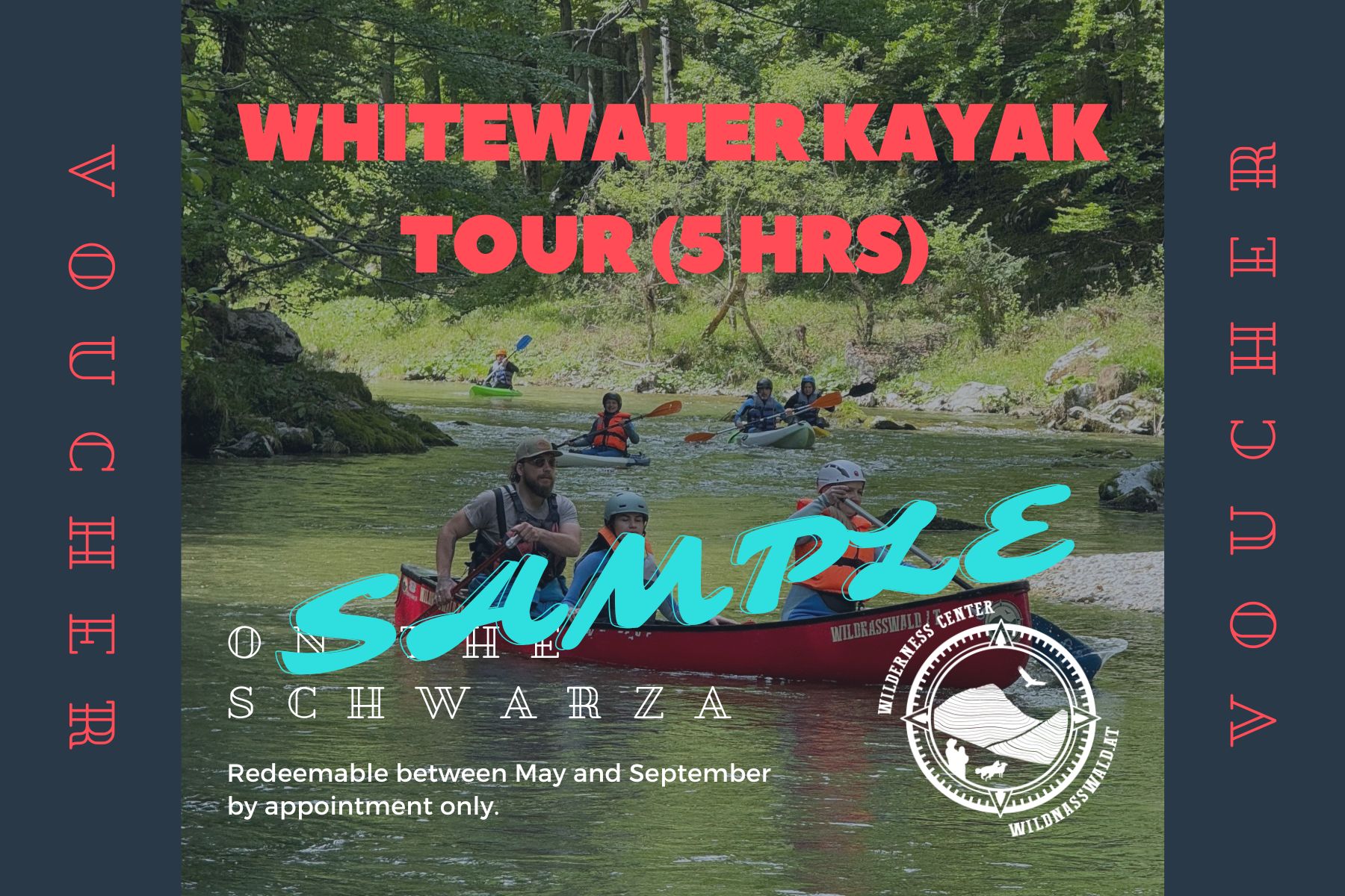 KAYAK TOUR SCHWARZA (5 HRS) VOUCHER